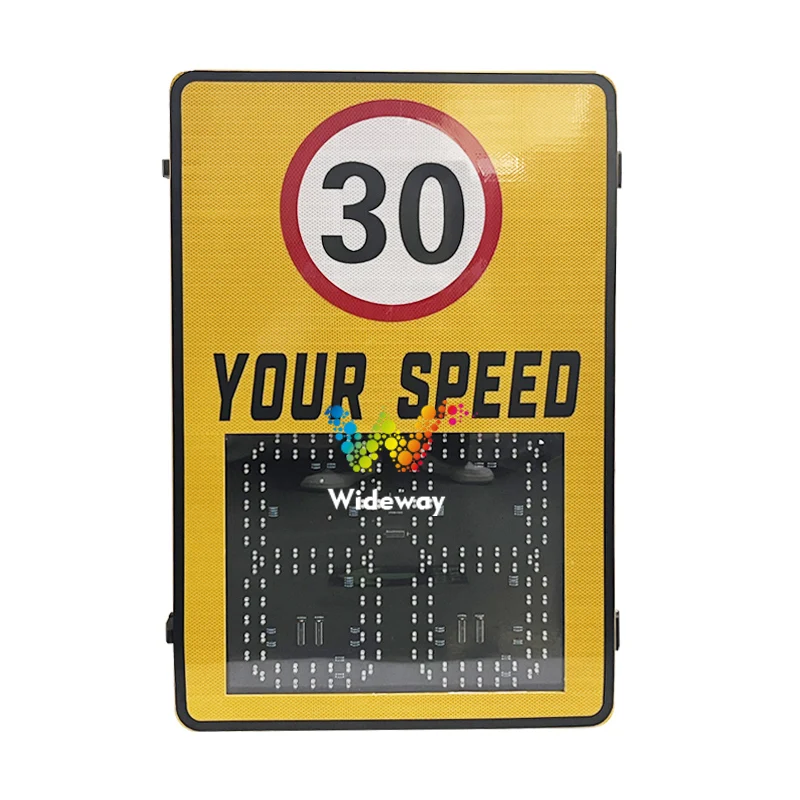 High-speed Capture Feedback Speed Sign Solar radar