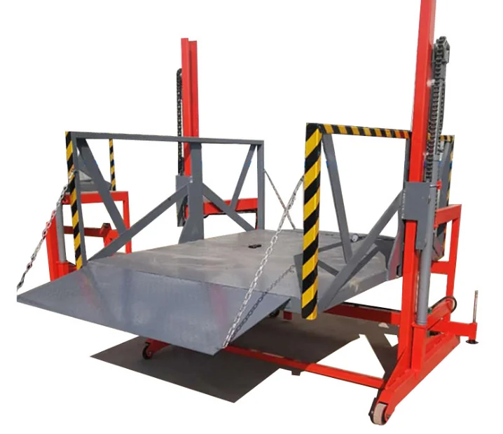 1-2tons Loading& Unloading Lifting Platform for Container Mobile unloading platform