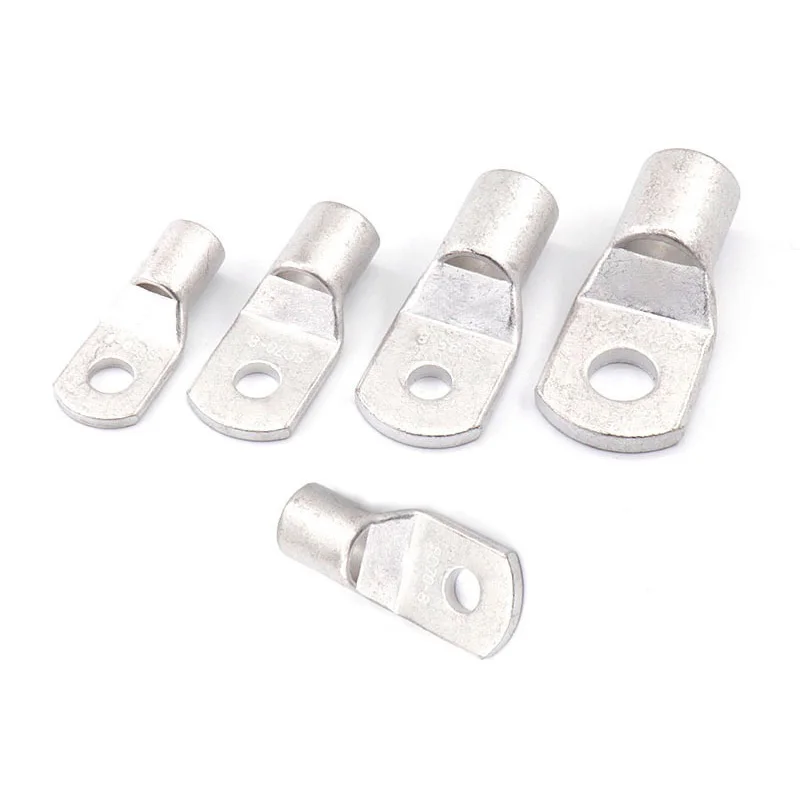 SC Tinned Plated Brass Copper Bimetallic Welding Automotive Round Ring Tubular Battery Wire Crimp Cable Lug Connectors Terminals