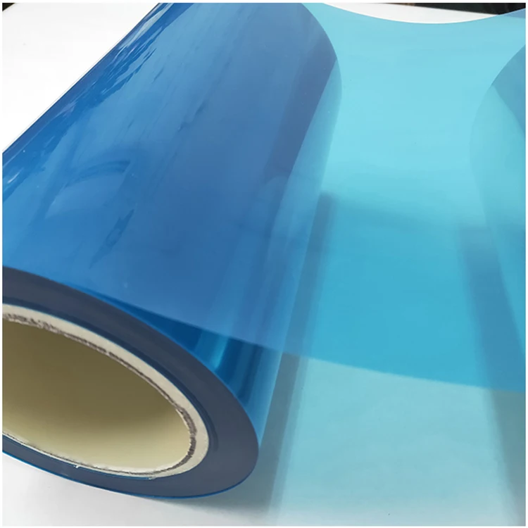 PET DTF Film Roll Blue Pet Single Side Release Film A3 Digital Inkjet Printing Packaging Film Casting Soft Custom Size Accepted