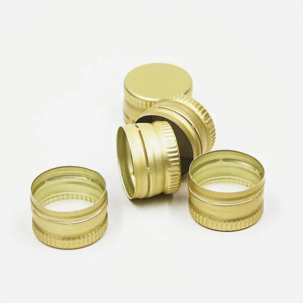 Wholesale 18 20 22 25 28 mm Screw Cap ROPP Aluminum Threaded Cap for Oral Liquid Pharmaceutical Bottle