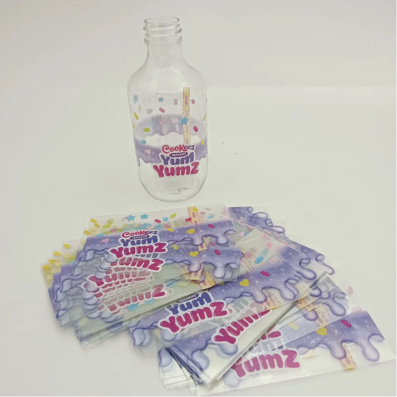 Low MOQ Best Price Custom Heat Shrink Wrapper Seal Labels Printing Custom Shrinking Plastic Film Sleeve Packaging