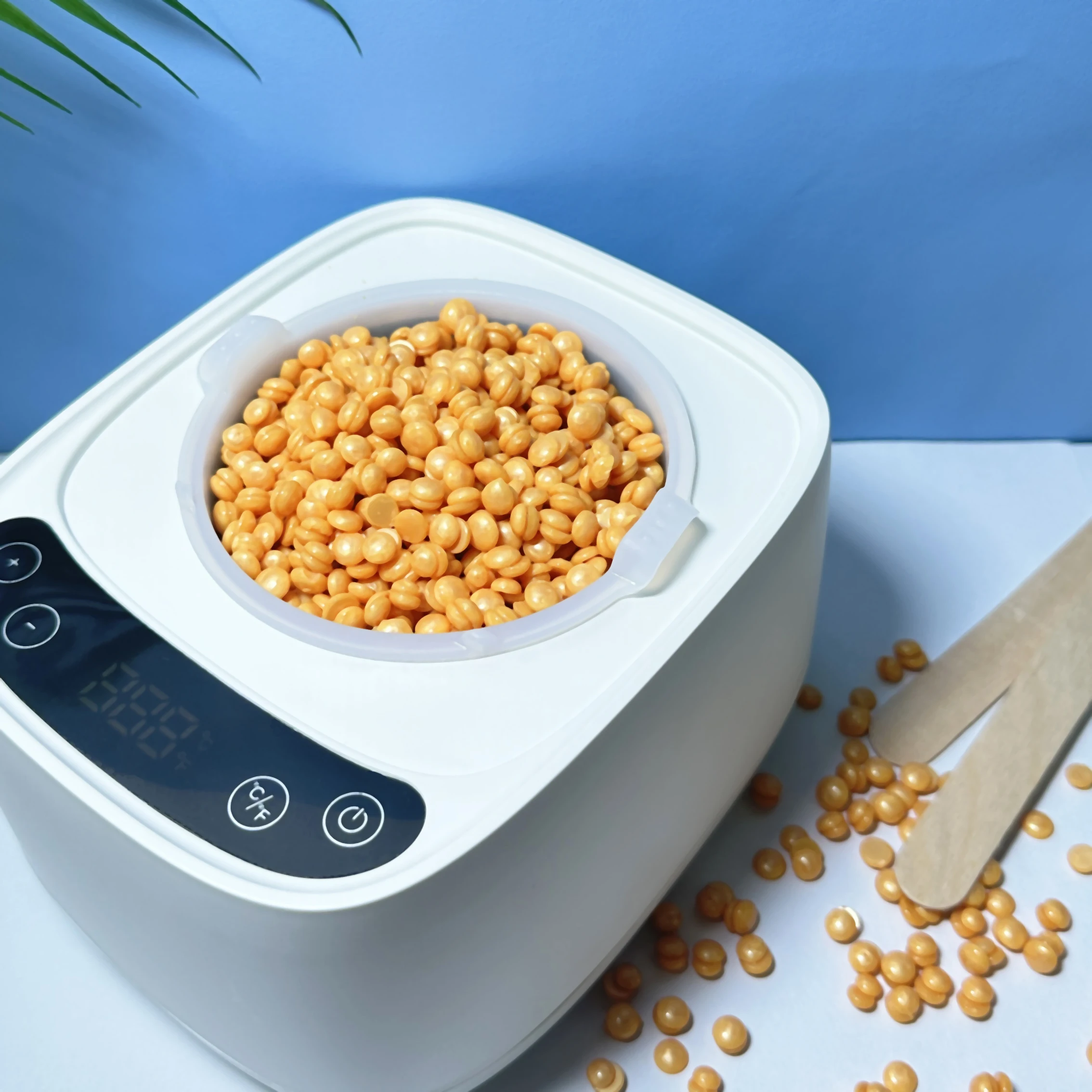 Wholesale customize Paper-Free Brazilian Wax Beads Depilatory Hard Wax Bean For Face Body Armpit Hair Removal 1000g 2.2lb