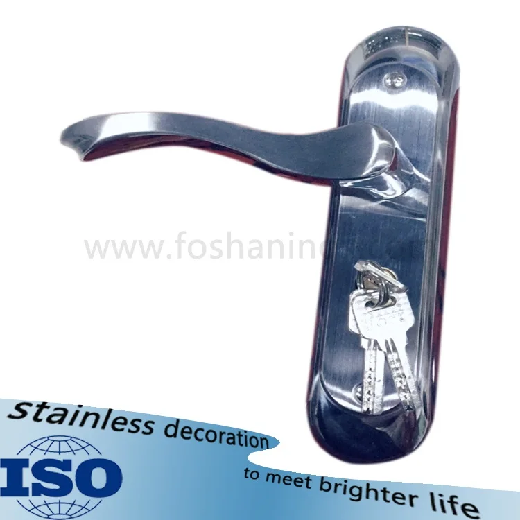 AISI 304 stainless steel lock with key and lock core