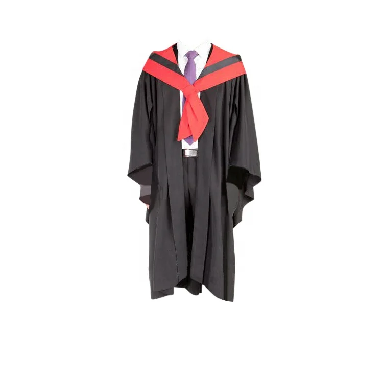 Best selling top Quality black adult High Australia uk doctoral phd Hood Wholesale graduation