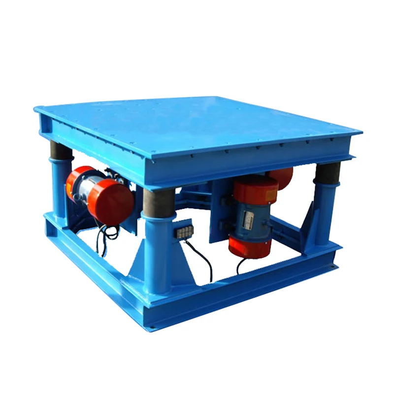 High effective cement vibro table concrete automatic shaking table for paving brick