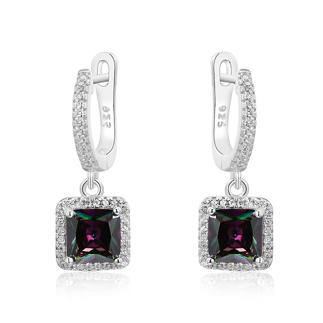 Fashion Romantic Wedding Jewellery Luxury Gemstone AAA Cubic Zirconia China Wholesale 925 Silver Jewelry Set