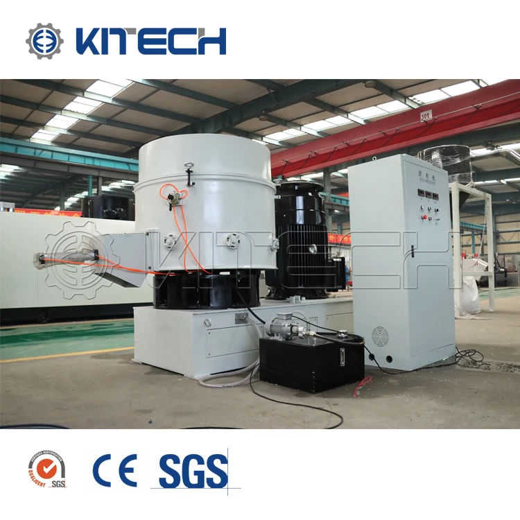 High Quality PE PA PET Recycling Waste Plastic Films Agglomeration Machine