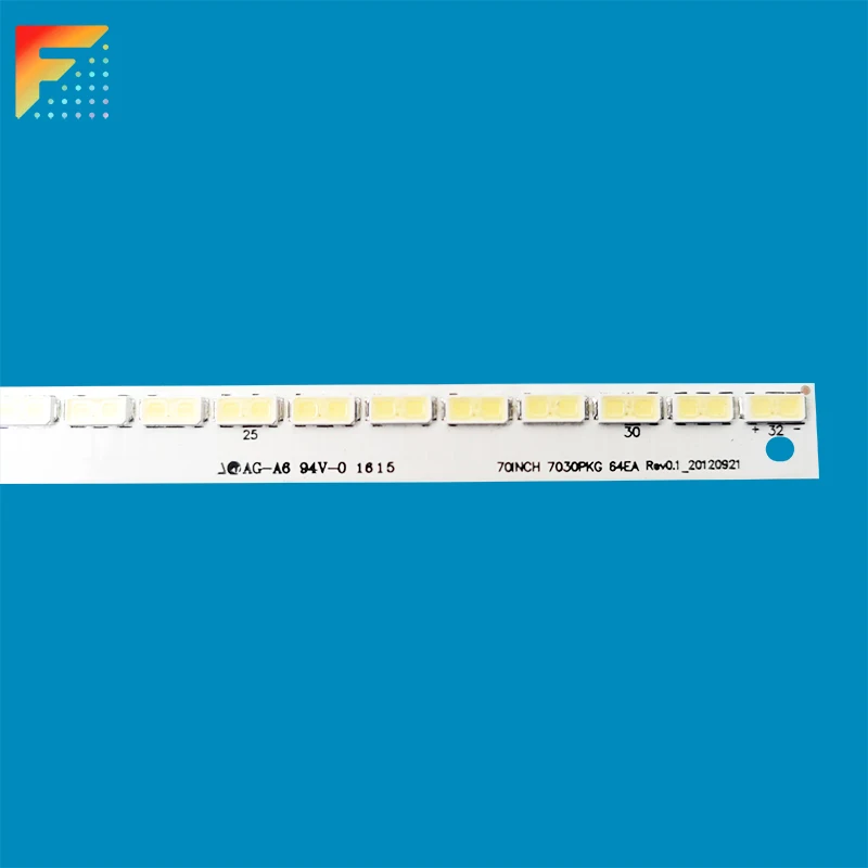 TV LED Backlight Strips For KDL-70R550A LC-70LE550U 70LE600U 70LE640U 70SQ15U Innoterk 70 Inch 7030PKG 64EA R REV0.1_20120921 LC