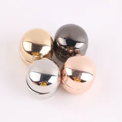 Hot Sale Wholesale Magnet Button Round Hijab Muslim Scarf Brooches Pins For Women Pin