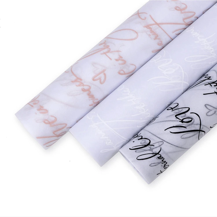 
Fashionable custom printed tissue wrapping paper for trending products packaging clothes wrapping tissue paper 