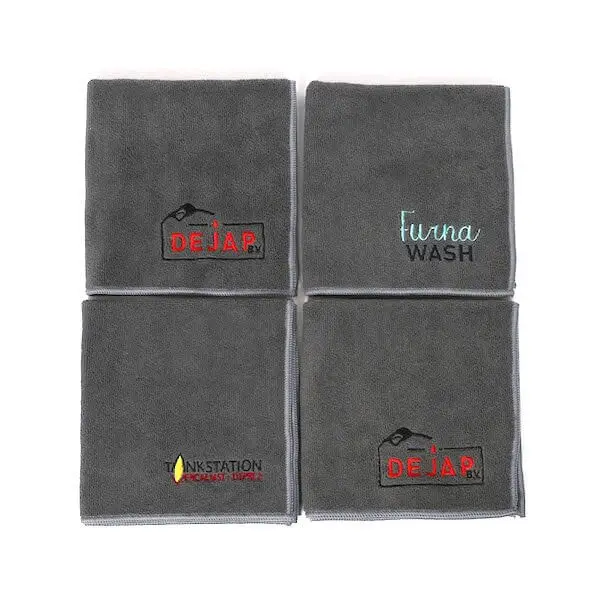Custom bulk super cleaning microfiber car towel
