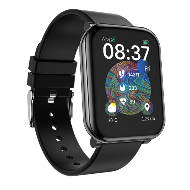 1,69 дюймов Смарт-часы фитнес-трекер сенсорный экран водонепроницаемый шагомер счетчик шагов Смарт-часы для мужчин