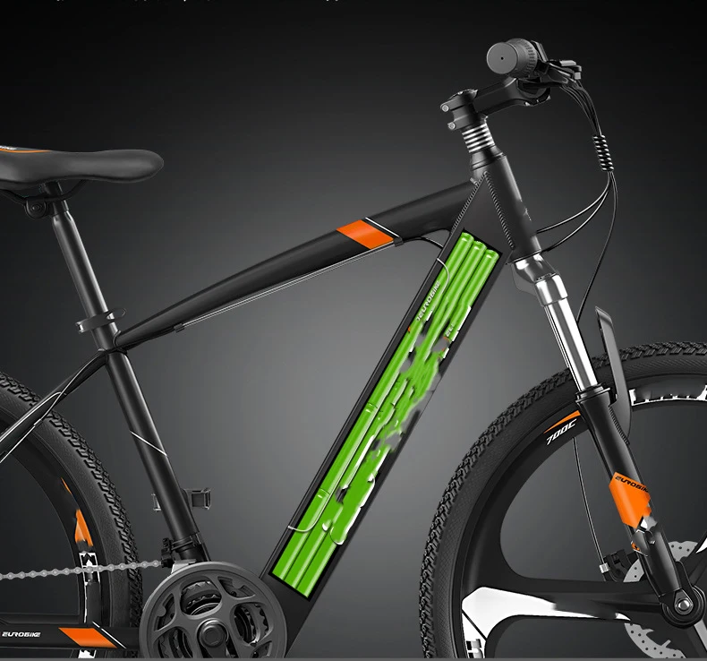 Hot sale 7 Speed 500W LCD meter 26 inch tire electric bike High carbon steel frame 36V 8AH Electric mountain Bike