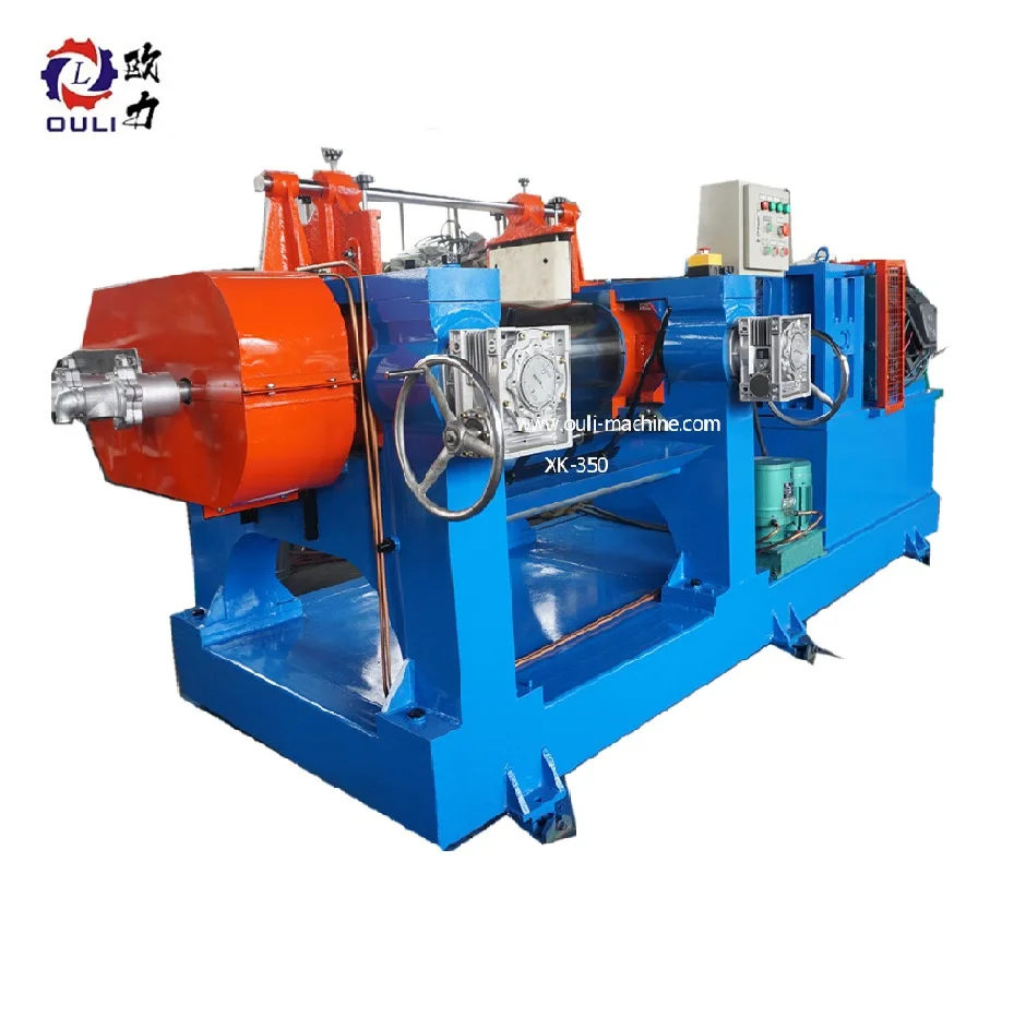 Индивидуальные Два Рулона Смешивания Мельница XK-350 для автозапчастей промышленности