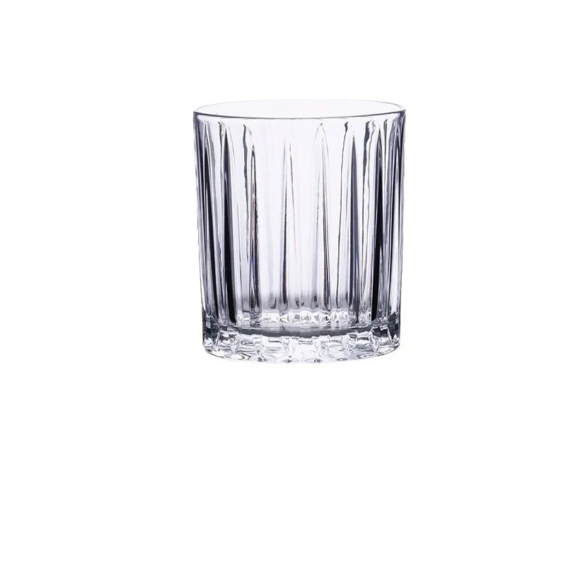 Japanese retro vertical glass home cafe glassware