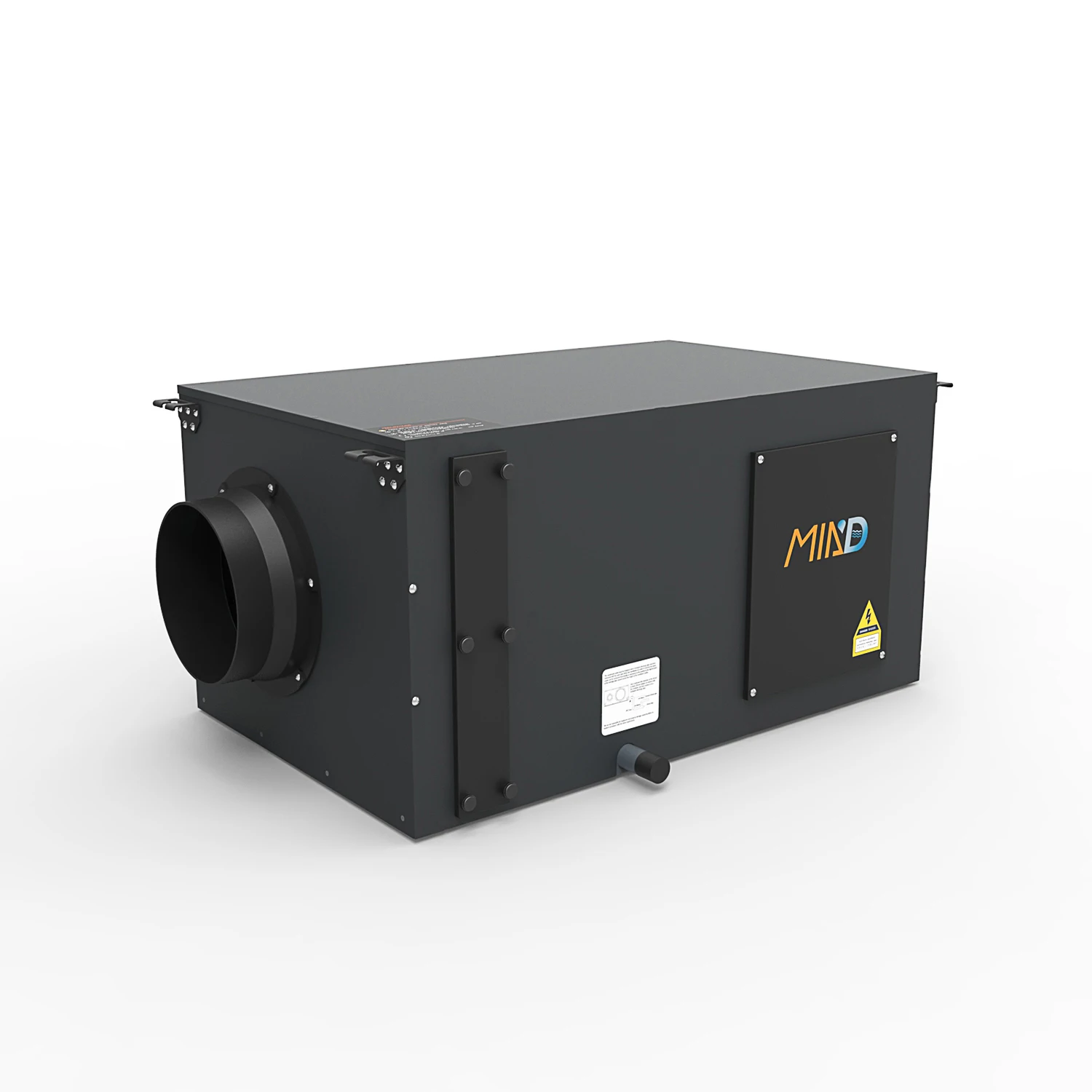 85L/D active carbon filter Air Conditioning HVAC Duct Air Dryer Machine Ceiling mounted Dehumidifier