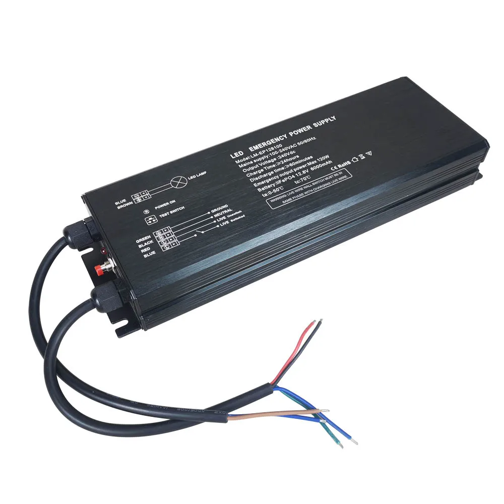 100W water proof led emergency conversion kit/ LED light emergency power pack