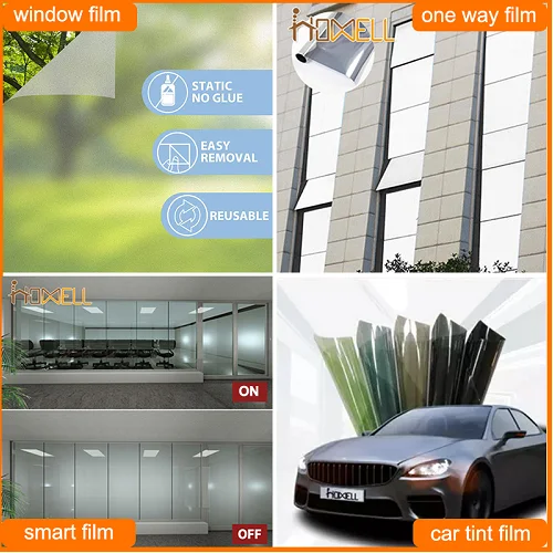 Оконная пленка HOMEWELL профессиональный производитель различных типов декоративной стеклянной пленки