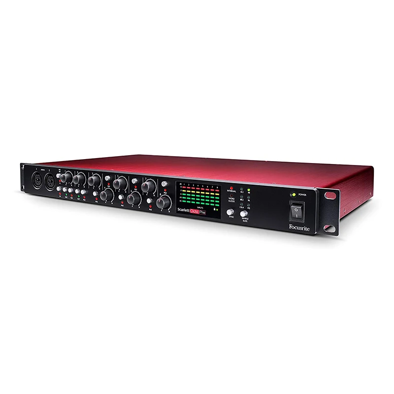 
Scarlett OctoPre Professional Preamp 8 Channel ADAT Connectivity Audio Studio Sing Music Live Recording Guitar band 