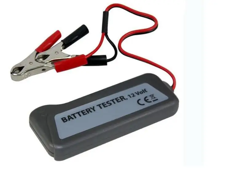 12V Car Battery Tester Vehicle Alternator Test 12 Volt Battery Check Diagnostic Tool for Automobile and Motorcycle