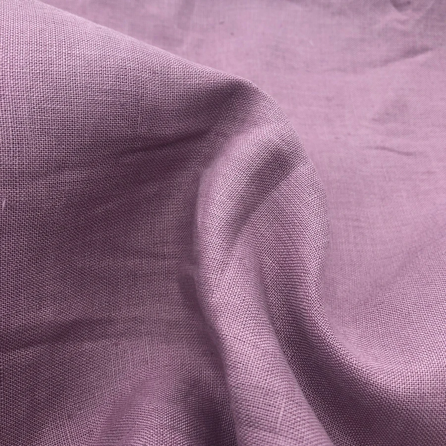 280cm Wide Width Plain Dyed stock 100% French Linen fabric For Curtain Bedding Set or clothing