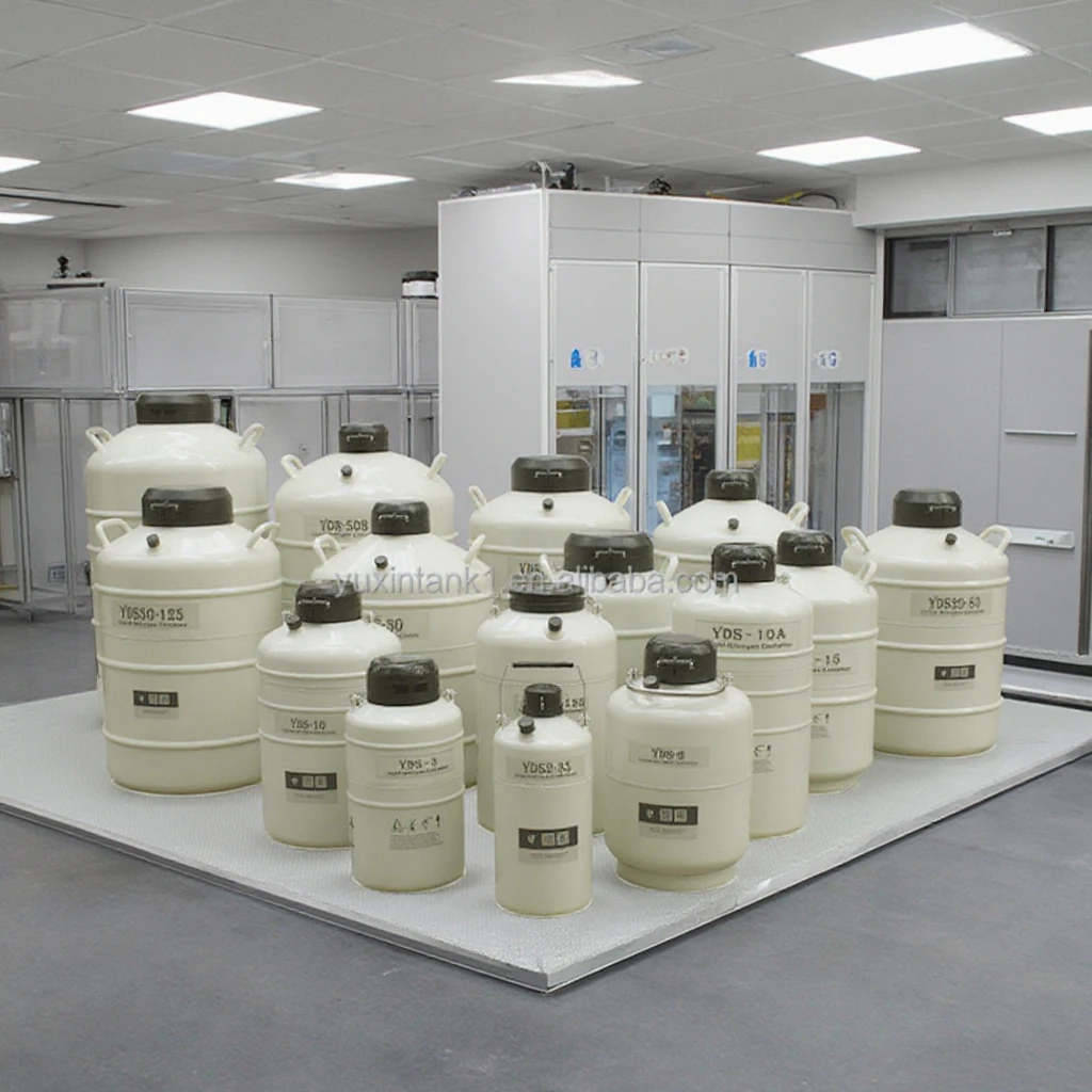 New 20L Cryogenic Storage Tank Vacuum Lab Use Liquid Nitrogen Container for Farms Home Manufacturing Plant Hotels Retail Dewar