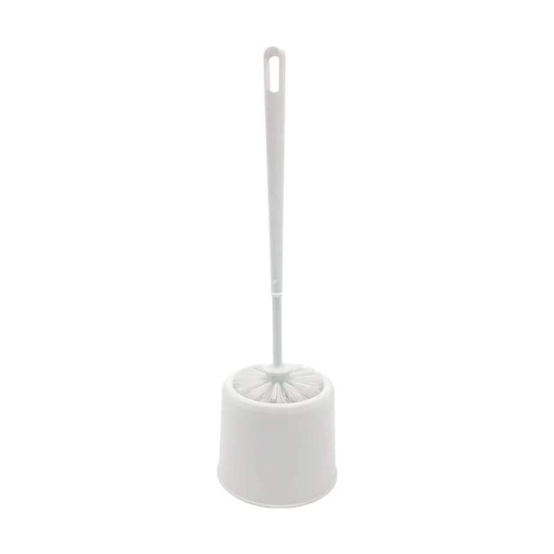 Plastic Toilet Brush And Holder Set Durable Bristles Hot Sale Easy-Clean Cleaning Tools Household Cheap Fashion Houseware