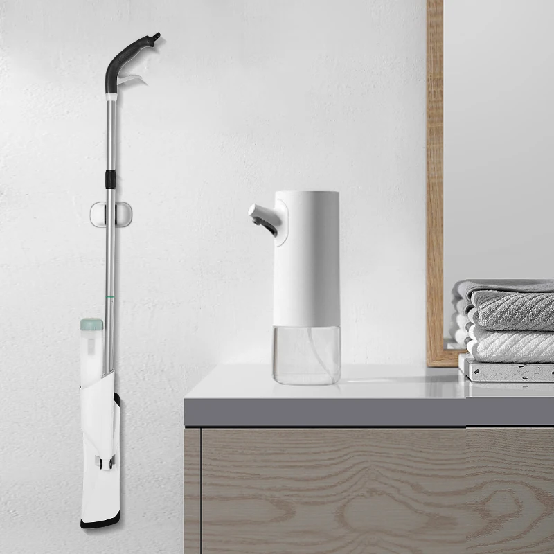 Jesun 2023 Manufacturer Wholesale Microfiber Spray Mop with 590ml Refill Bottle Wet Dry Dust Flat Mop for Floor Cleaning