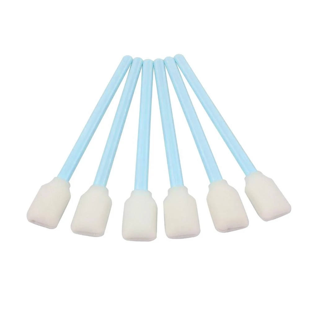 High Density Large Sponge Rectangle Head Camera Sensor Cleaning Swab Cleanroom Foam Swabs