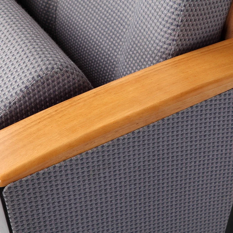 Wholesale Stadium Seats Stacking Fabric Connect indoor solid wood llecture cinema auditorium seating home theatre chair