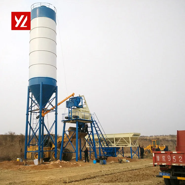 25m3 35m3 50m3 60m3 75m3 90m3 120m3 180m3 240m3 Factory Direct Sale Stantionary Concrete Batching Plant