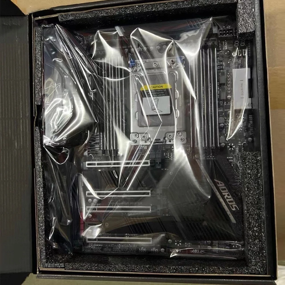 TRX40 AORUS MASTER для GIGABYTE, новая материнская плата для ПК, процессоры с резьбовым соединением 3-го поколения