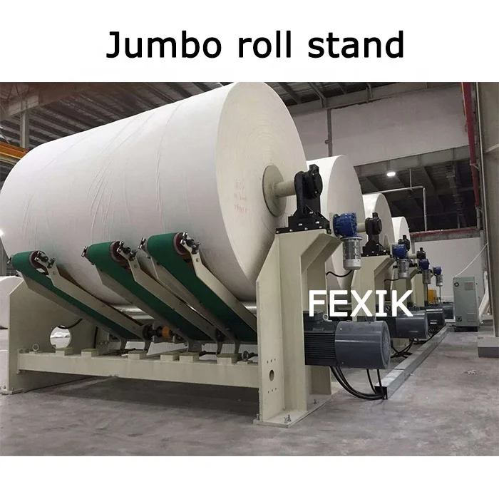 High quality toilet paper converting and making machine production line