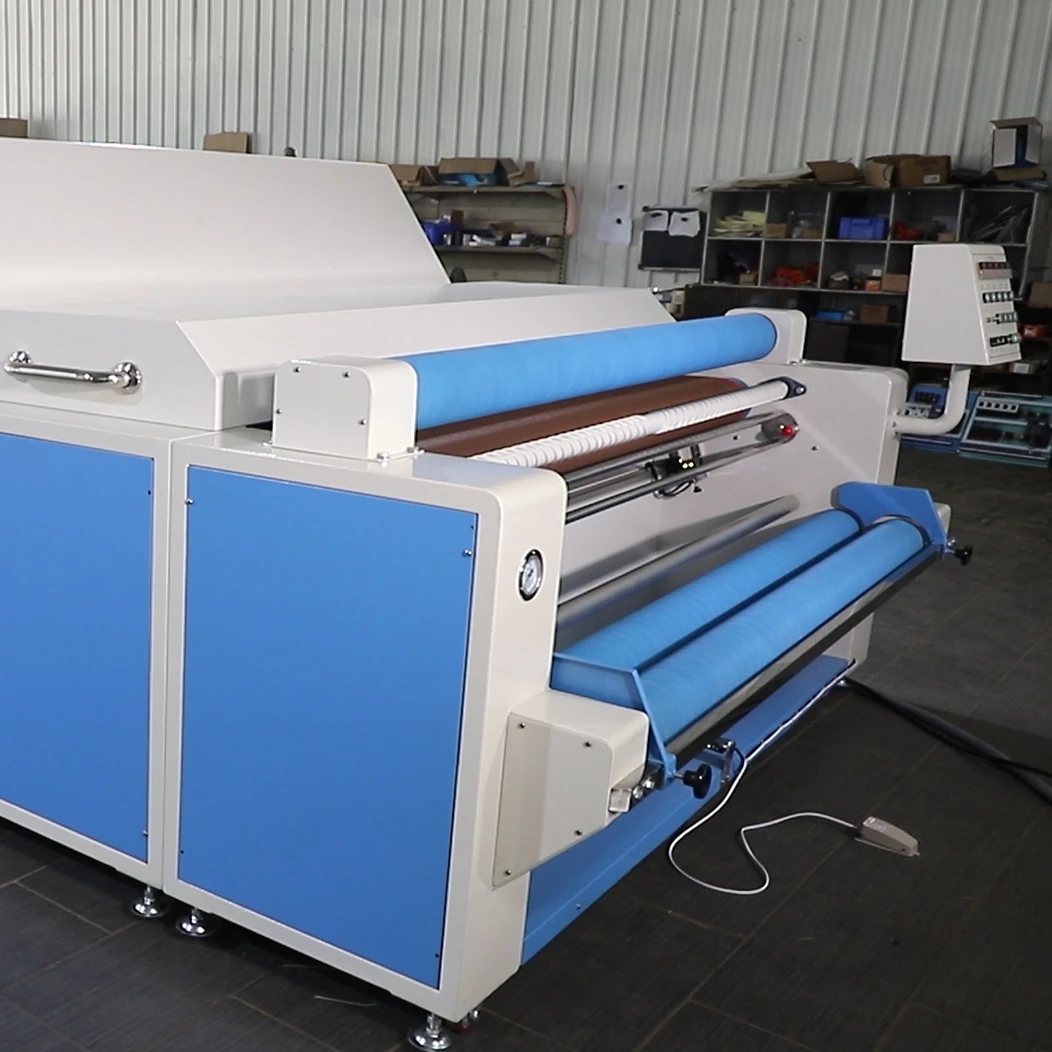 fabric shrinkage and forming machine for knitted , silk and fiber fabric