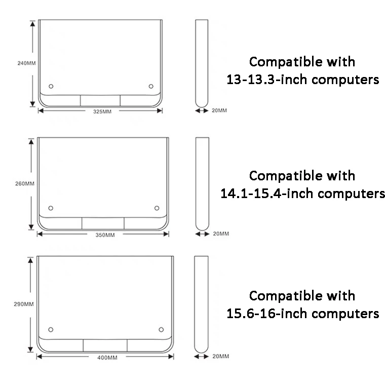 Sympathybag Custom Logo High Quality Waterproof Slim Computer Bag Laptop Sleeve Carrying Case