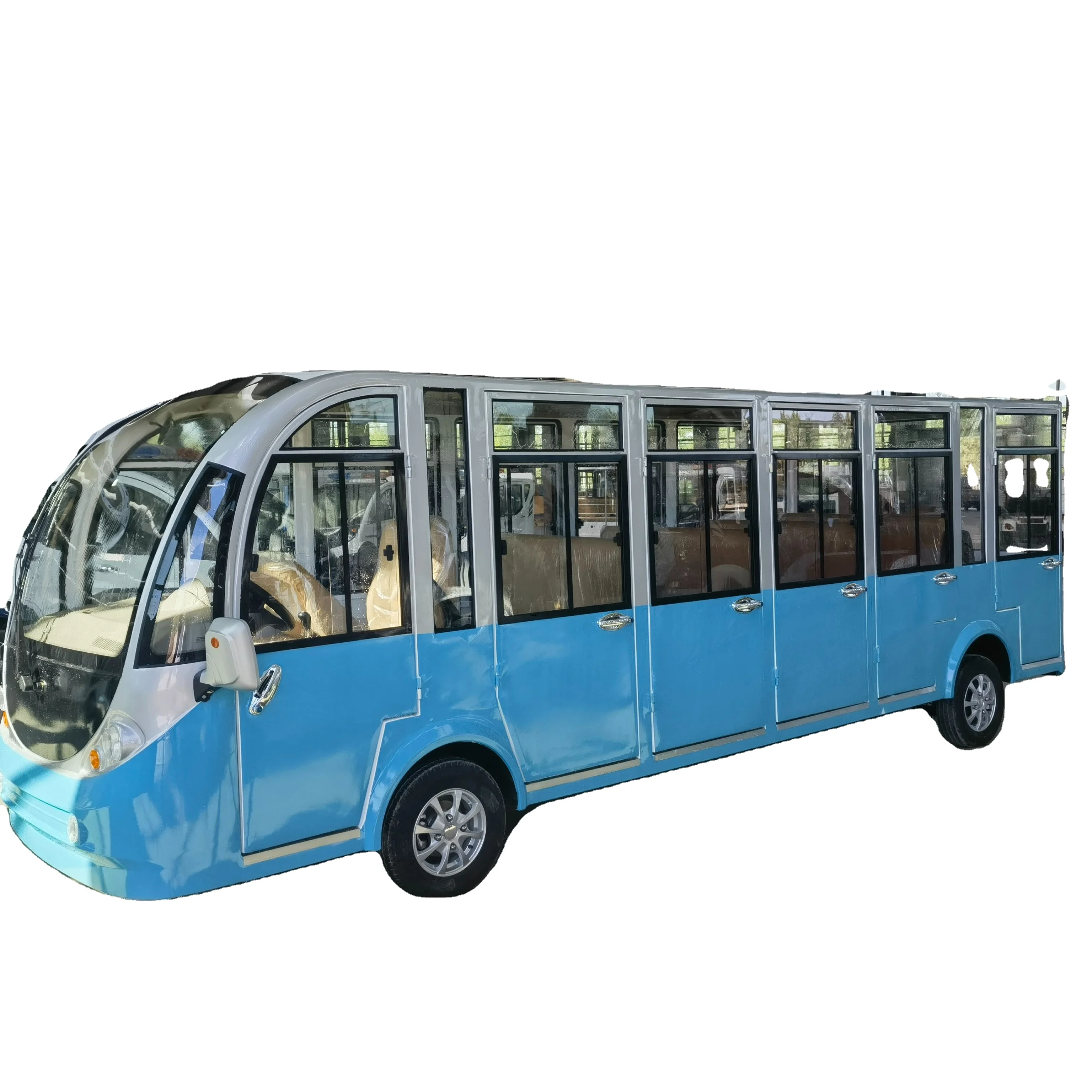 2024 роскошный 17-местный Электрический экскурсионный автобус 72 В легковой автомобиль с классическим дизайном устойчивый туристический городской курорты