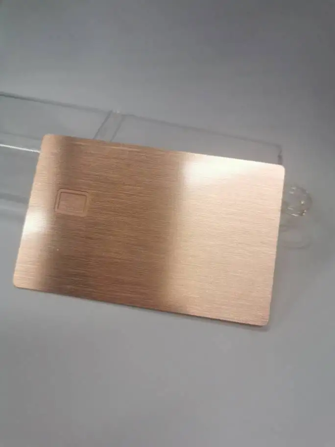 Metal RFID/NFC hotel keycard dentity/metal credit card