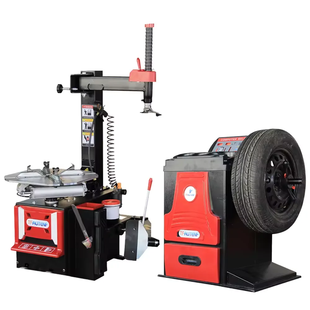 TFAUTENF CE cheap Car Tire Changer and Wheel Balancing Machine Combo