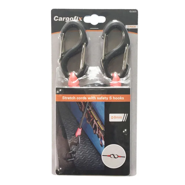 GS certified width 18mm latex rope flat adjustable elastic luggage strap