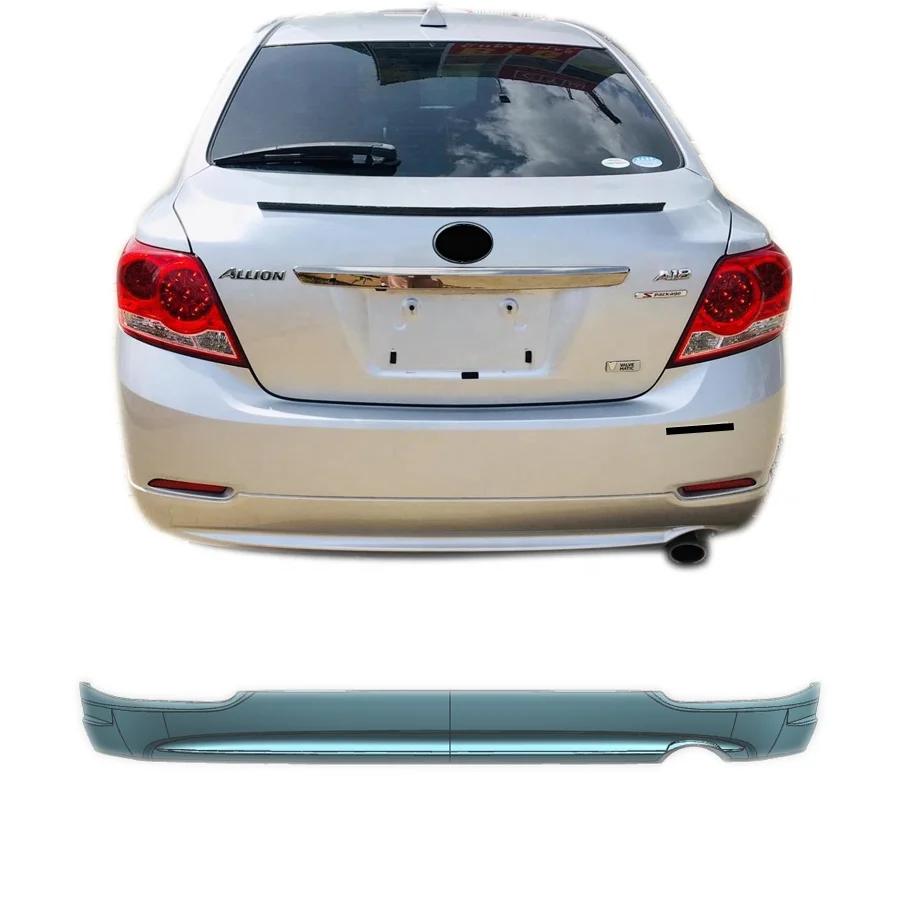 Лидер продаж автомобильный обвес для 2010-2013 Toyota задняя губа 2012 диффузор ABS пластик без цвета