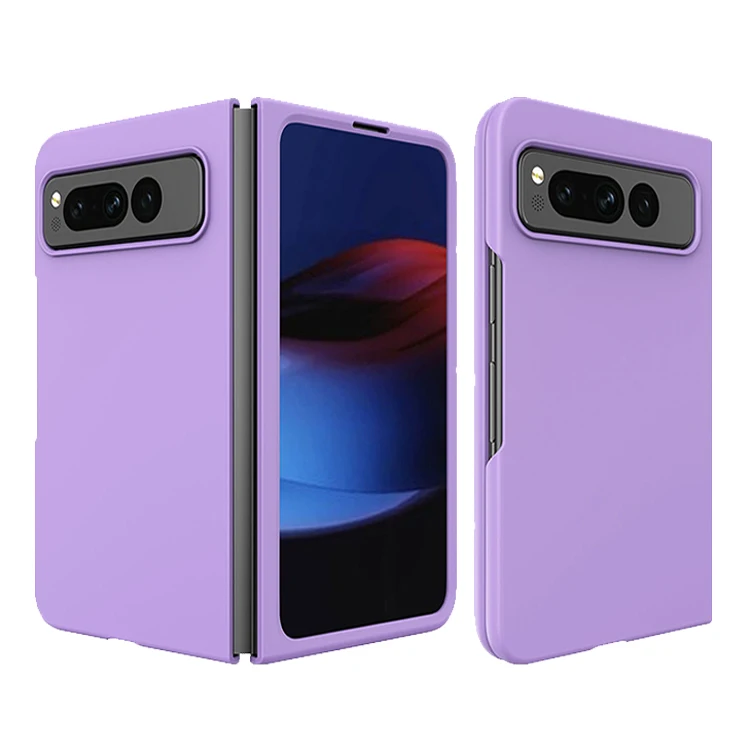 Anti-shock and anti-drop Pc+Tpu material quality For Google Pixel fold Case Candy color protective shell