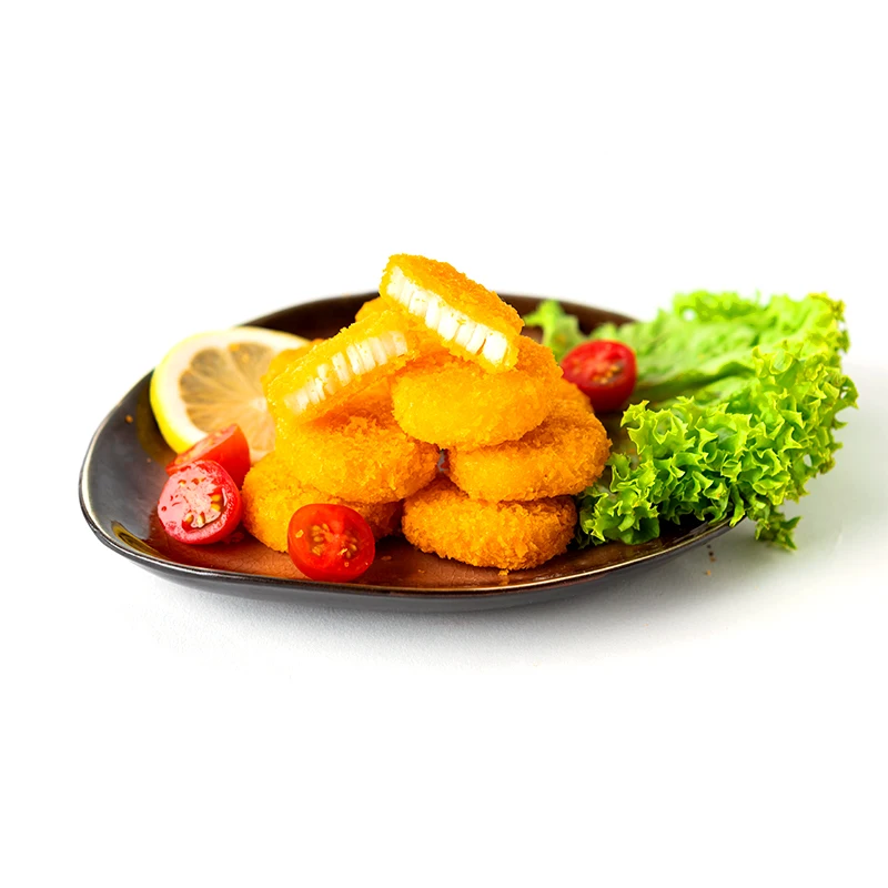 Premium High Quality Seapack Golden Breaded Surimi Scallop Wonderful Unique Taste and Suitable for Fried