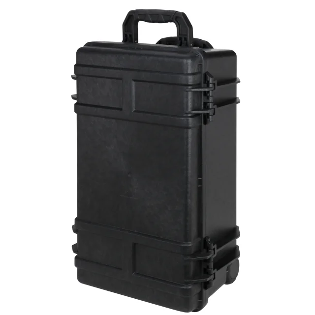 heavy duty rolling hard protective case waterproof outdoor trolley plastic carry case for camera gear photographic equipment