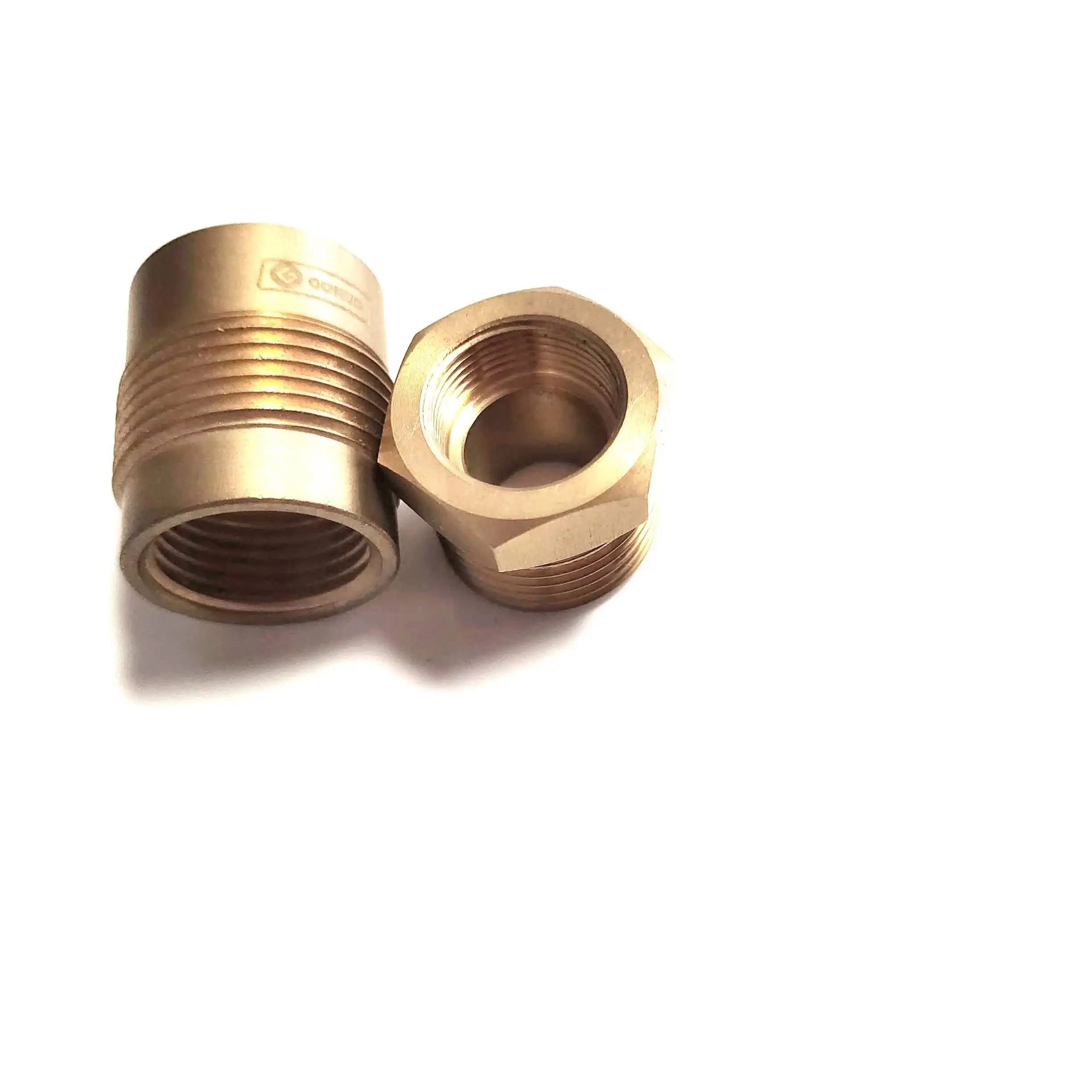 custom precision cnc machining copper brass joint parts