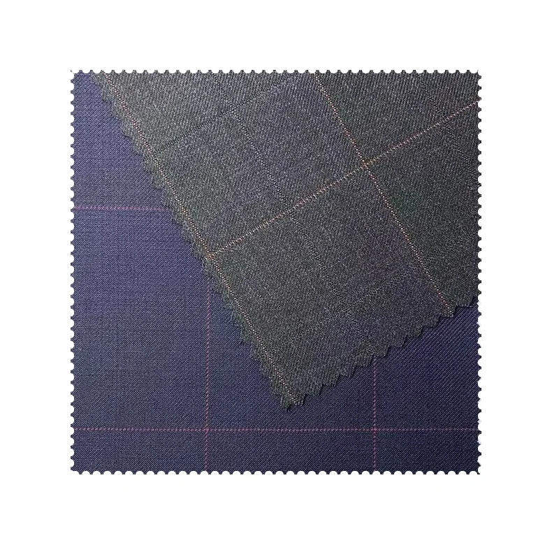High quality Wool/polyester Fabric Wool Suitings Soft Comfortable Natural Stretch 50% merino wool  woven fabrics