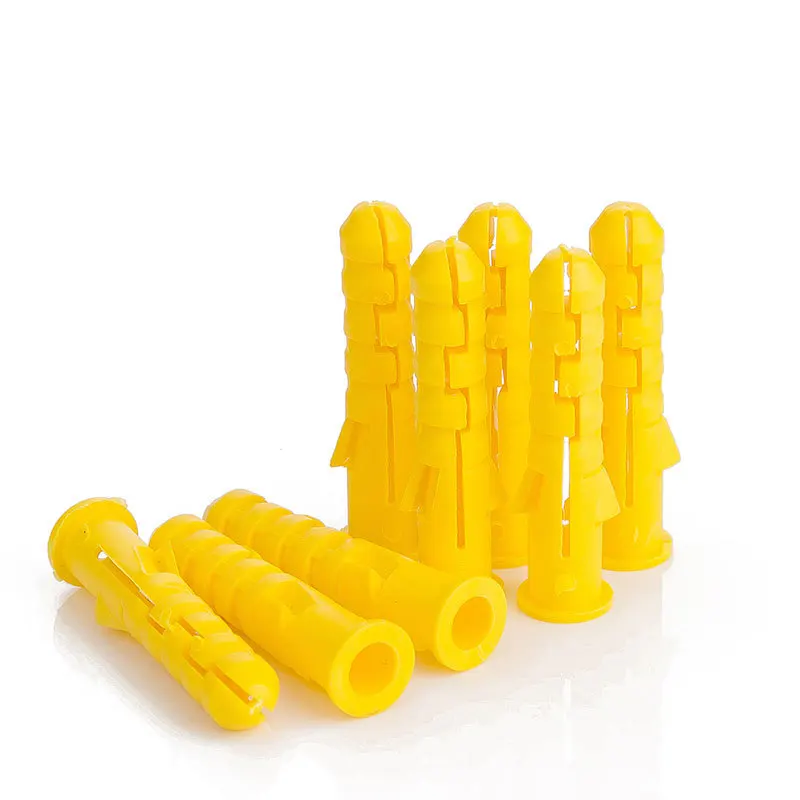 Plastic Expansion Tube Rubber Plug White Nylon M6