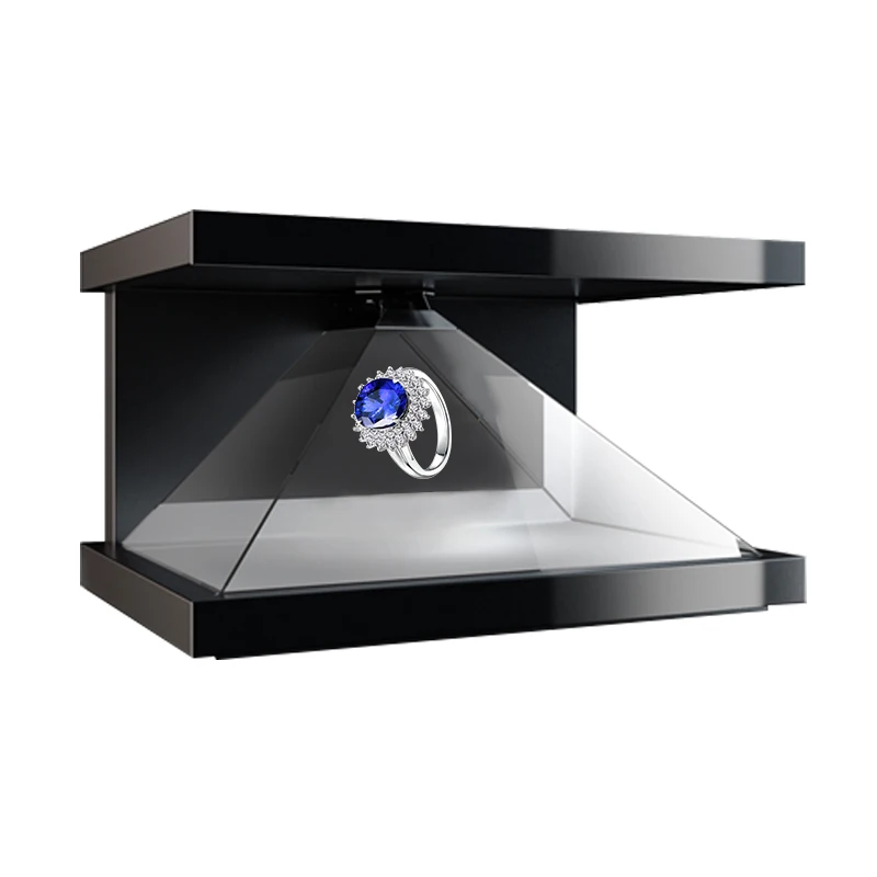 19inch Full HD Pyramid 3D Hologram Display for Advertising