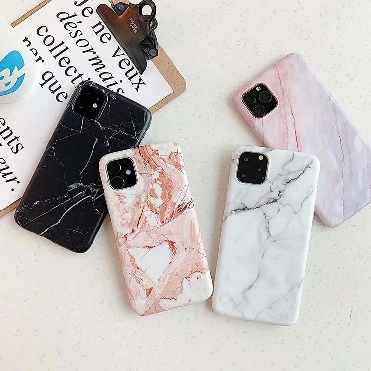 2019 Hottest Cellphone Cover IP11 Pro Max Marble Printed Mobile Case Shockproof Cell Phone Cover For iPhone 11 Pro Max IMD Case