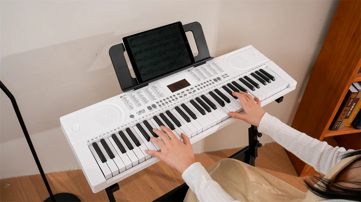 BADU MUSIC New design 61 keys digital keyboard piano instruments from China high quality beginners keyboard instruments on sale